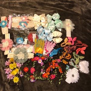 Infant & Young Girls Head Bands/Accessories 60 pcs
